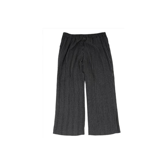 Akris Punto Womens Striped Pants Size US 8 IT 44 Grey Wool Viscose Trousers - Picture 6 of 11